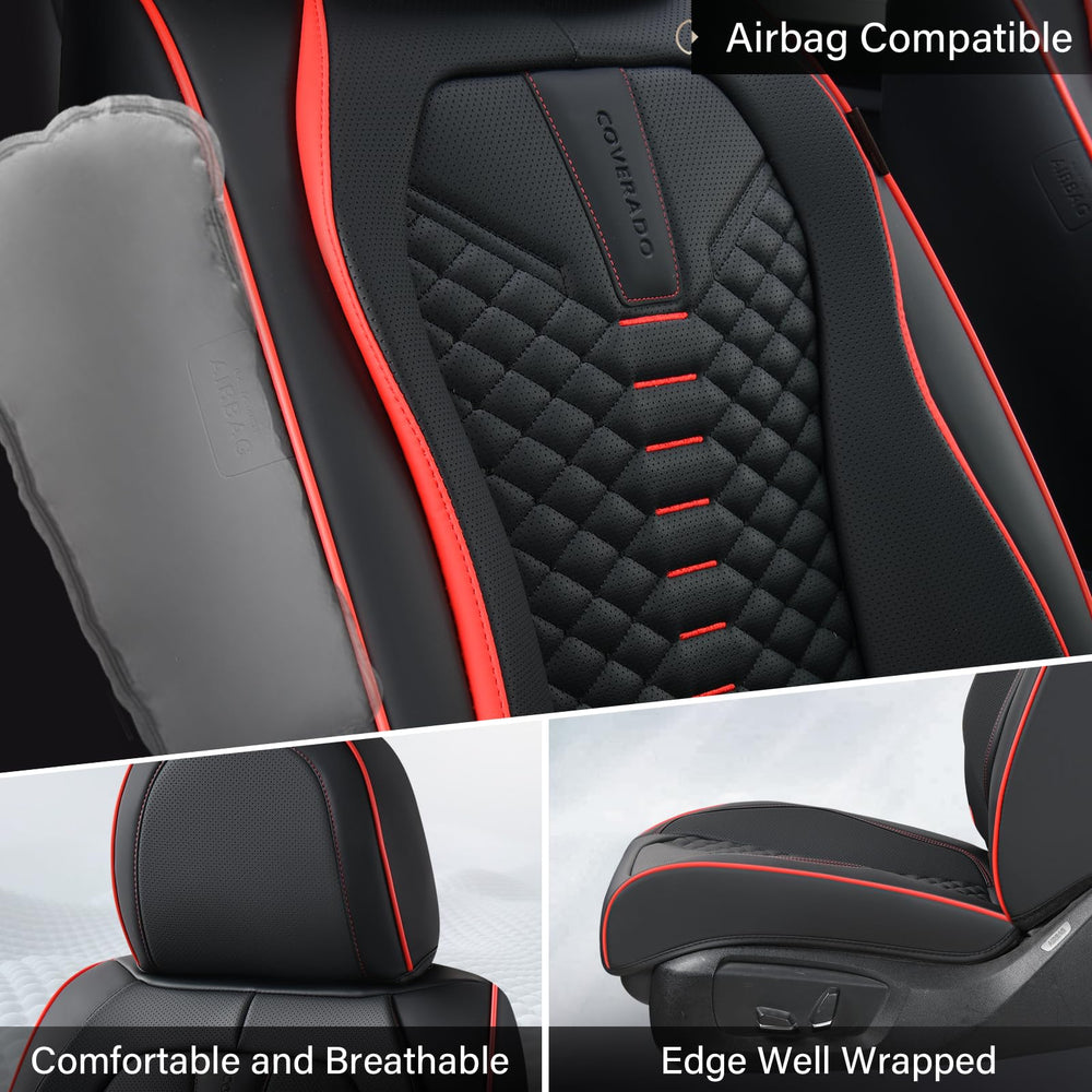 Coverado close-up of Nappa-style texture for soft touch and breathable comfort