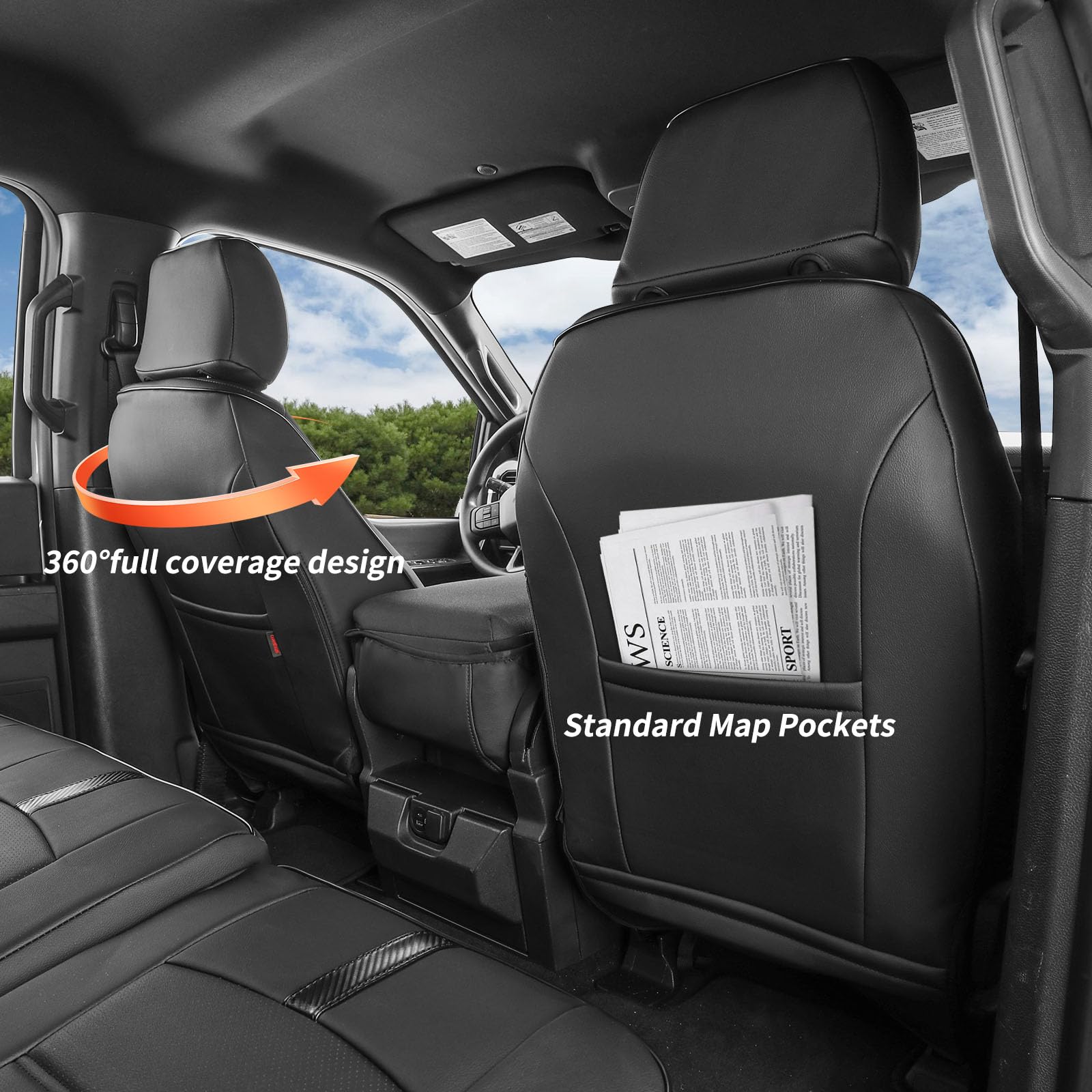 coverdream rear bench installed demonstrating full coverage and protection