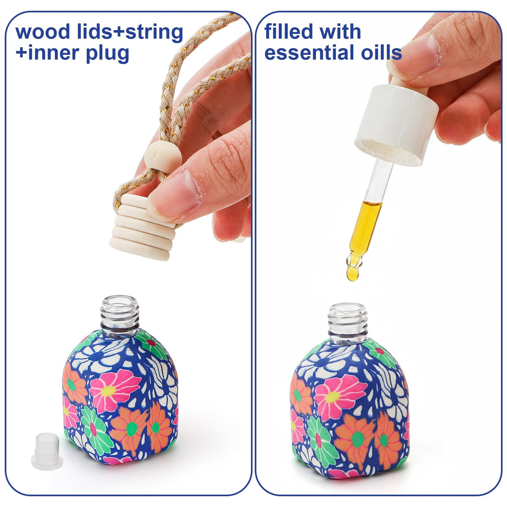 Covzoe wood cap and transparent inner plug detail for leak-resistant sealing