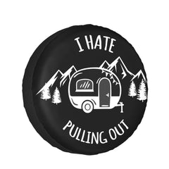 cozipink front view showing full spare tire cover protecting wheel