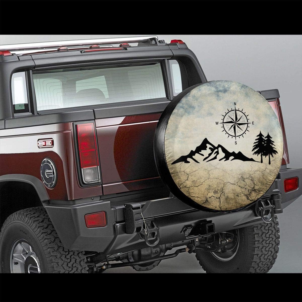 cozipink on truck spare highlights fit and improved vehicle appearance