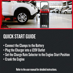 CRAFTSMAN wheeled unit with retractable handle for easy transport around workshop