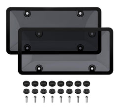 CRAPOZ front view frame installed showing clean fit and improved plate appearance