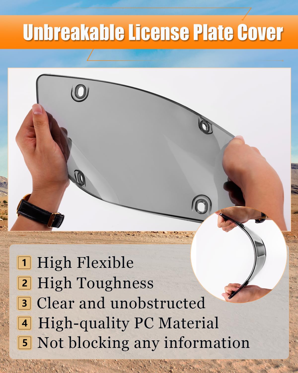 CRAPOZ profile edge protection showing frame protects plate edges from chips