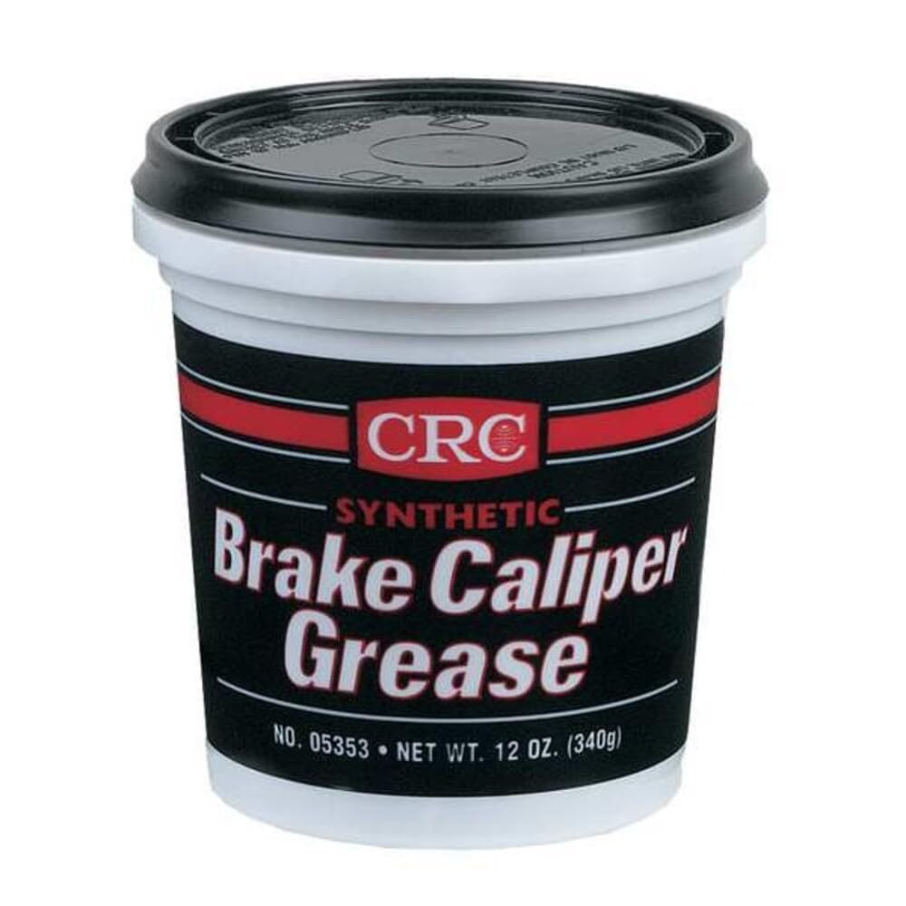 CRC brake caliper grease tub close-up showing texture and corrosion protection