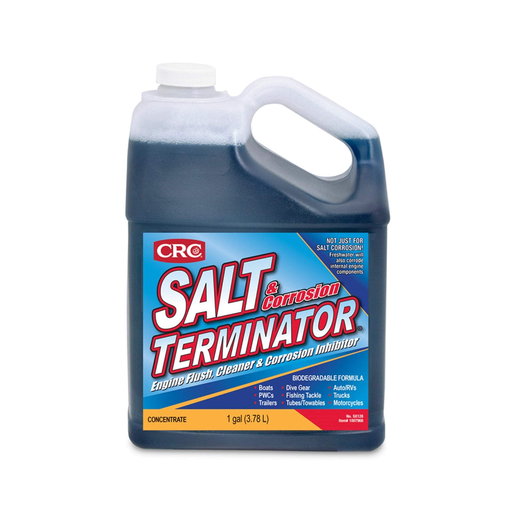 CRC Salt Terminator front label showing product and protective benefits