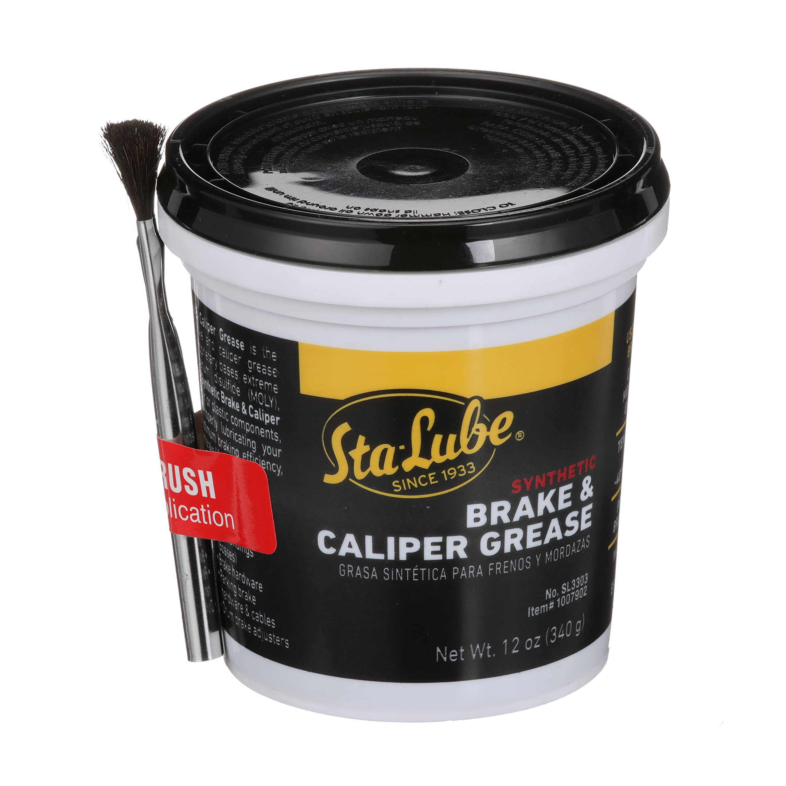 CRC Sta-Lube SL3303 front can showing label and spray nozzle, easy identification