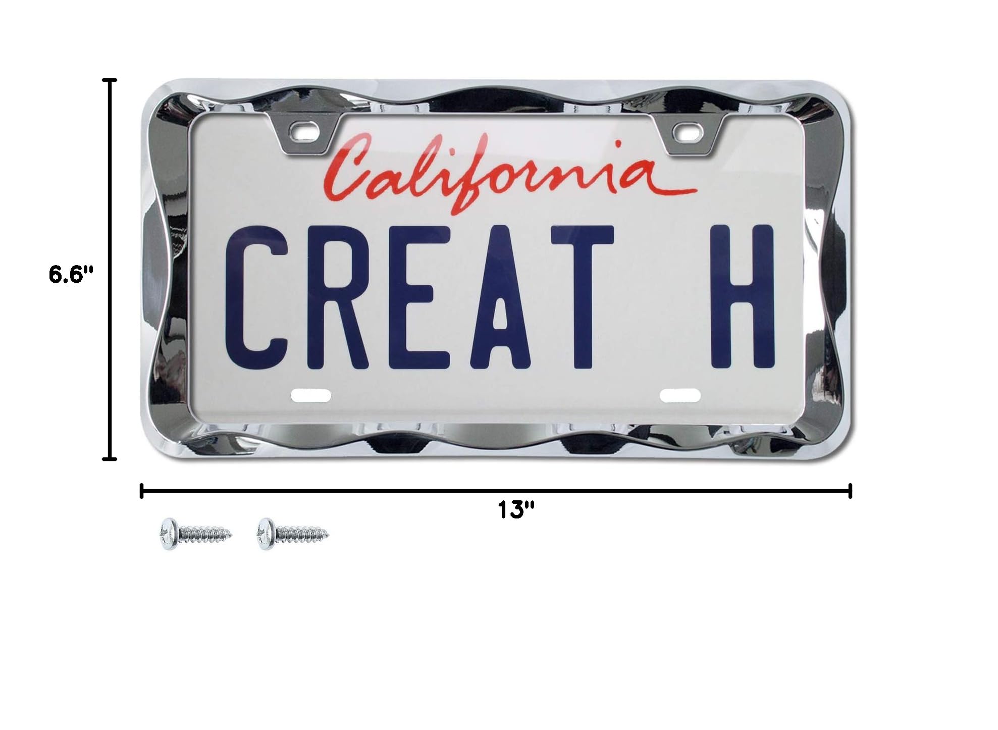 creathome lifestyle shot in driveway showing visual enhancement on everyday vehicle