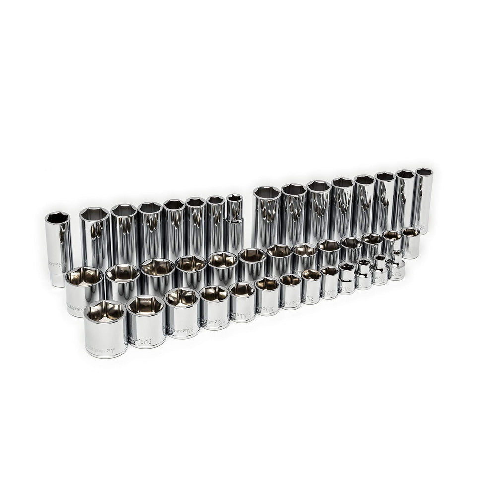 Crescent deep socket profile demonstrating reach for recessed fasteners