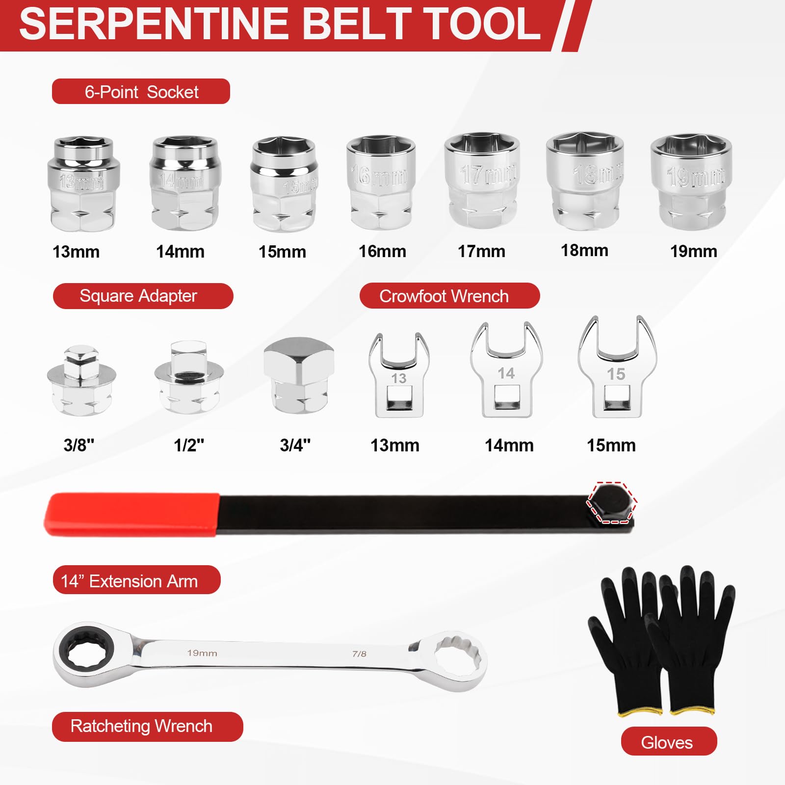 Crizendo 14-inch extension close-up highlighting reach and leverage benefit