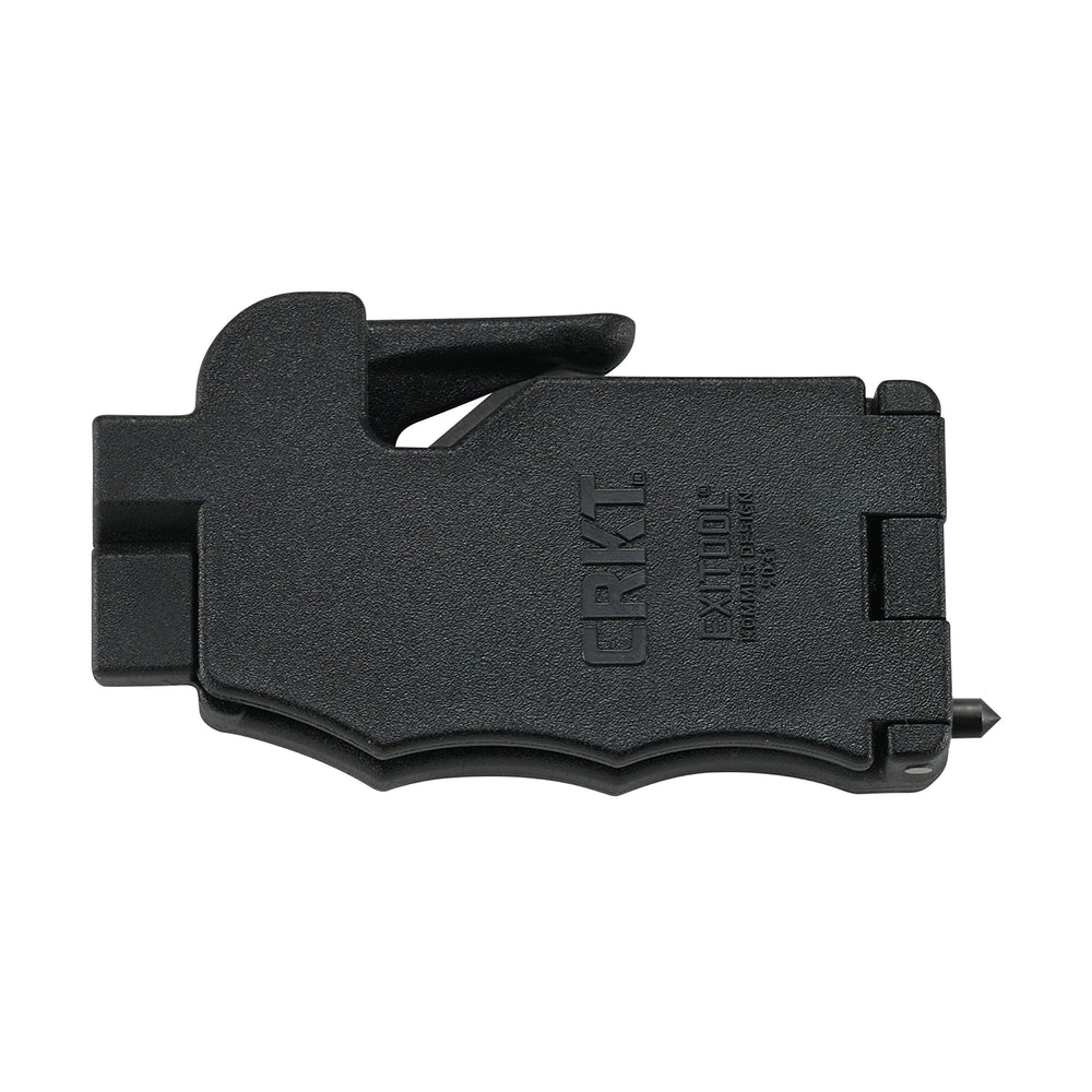 CRKT Exitool in car interior highlighting discreet placement and readiness