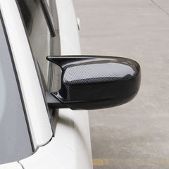 crosselec mirror covers installed on Dodge Charger for upgraded visual appeal