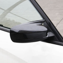 crosselec side profile showing exact fitment on Charger mirror housing