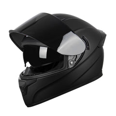 Crown Racing clear shield detail for improved nighttime visibility and clarity
