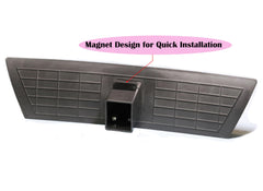 Crvicv close-up of magnet mechanism highlighting fast install benefit