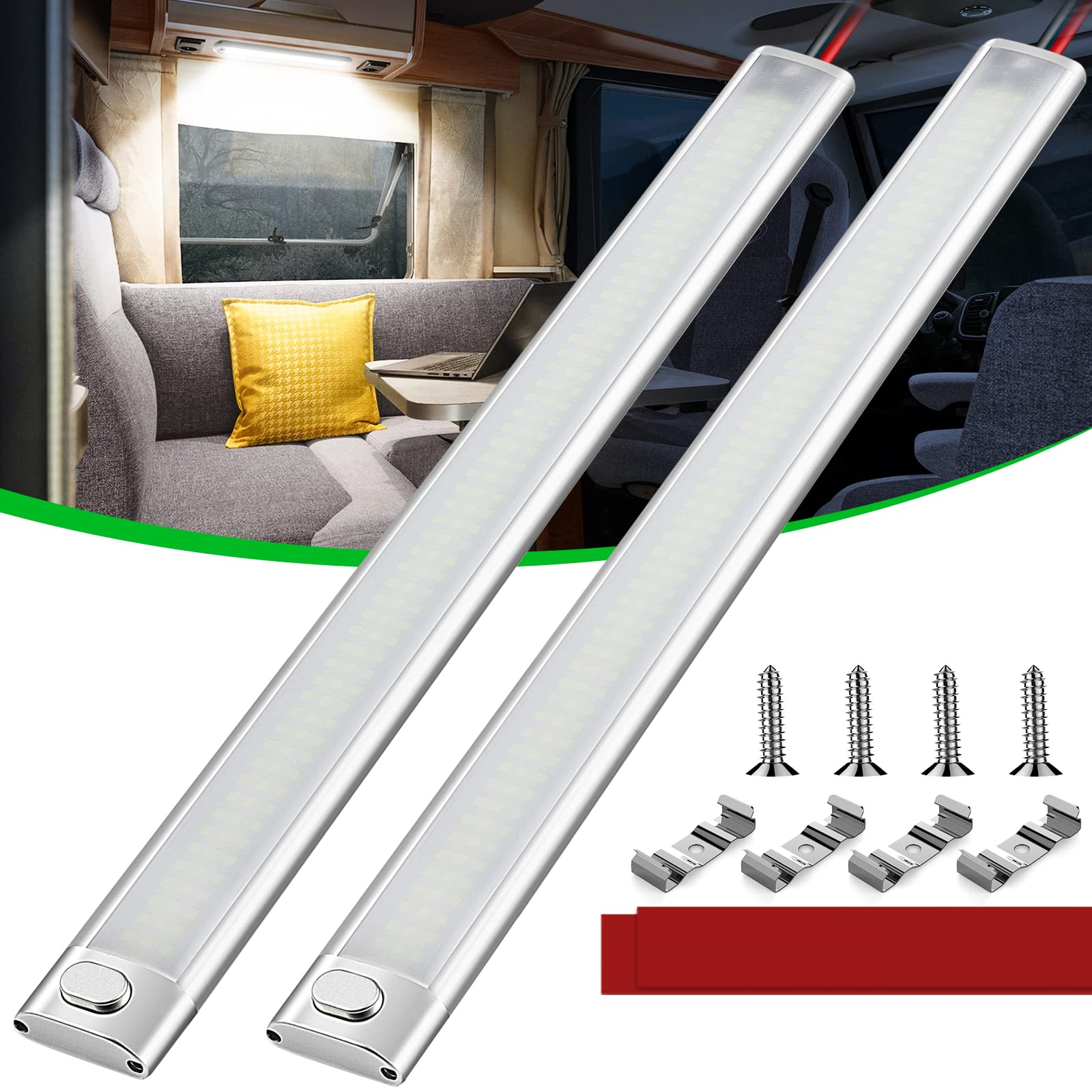 CT CAPETRONIX front view of light bar showing slim profile and bright benefit