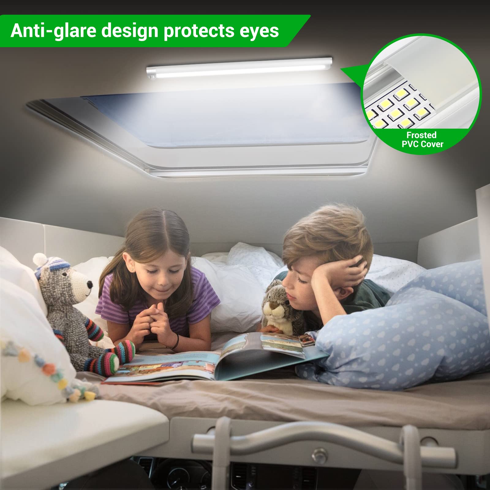 CT CAPETRONIX mounted inside RV cargo showing improved visibility benefit