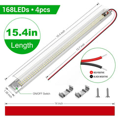 CT CAPETRONIX mounted inside an enclosed trailer providing bright task lighting benefit