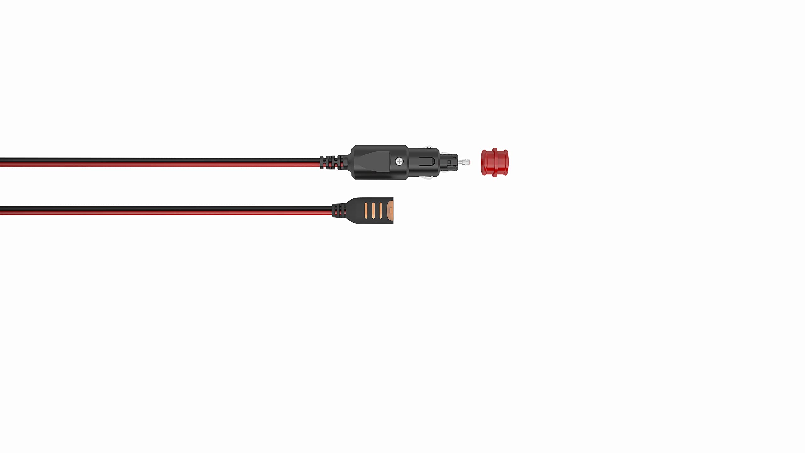 CTEK Cig-Plug close-up of maze-like strain relief improving cable durability