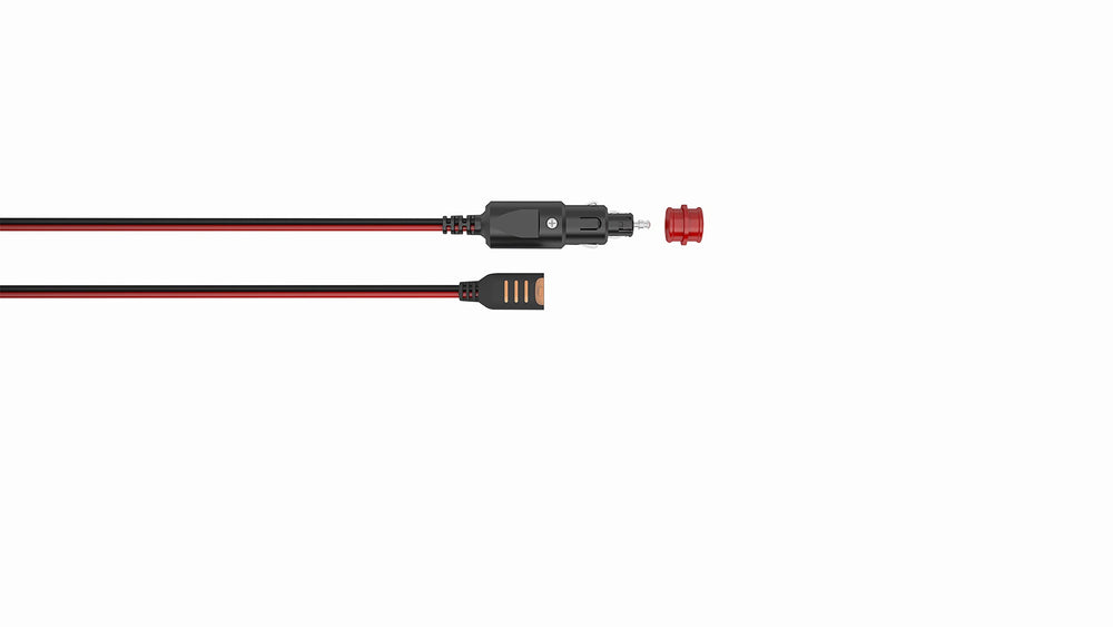 CTEK Cig-Plug close-up of maze-like strain relief improving cable durability