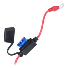 CTEK LED indicator lit red yellow and green, quick visual battery charge status