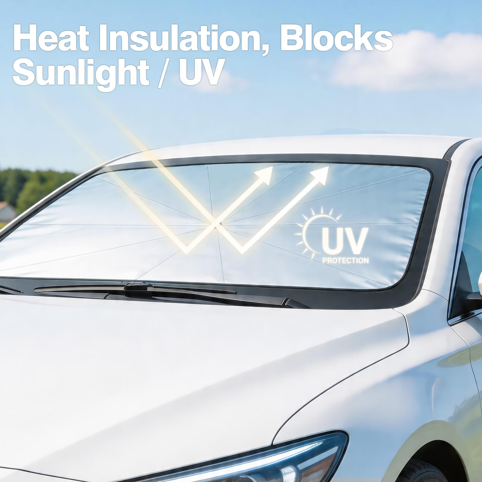 Ctinlov close-up of 7-layer insulation blocking heat and UV