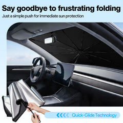 Ctinlov flexible handle and leather-wrapped edge preventing scratches
