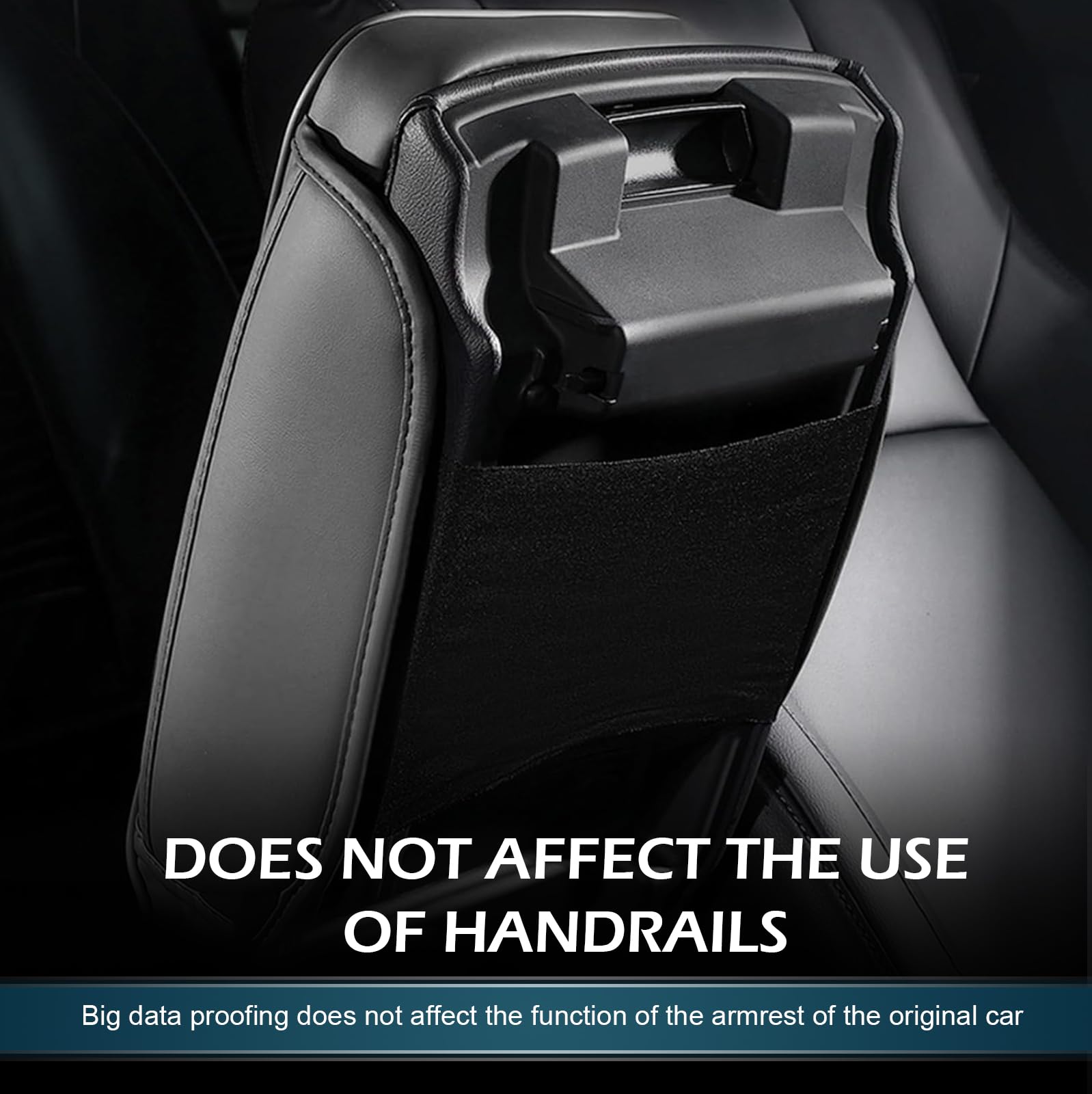 Culycey installed on center console showing improved comfort and tidy cabin look