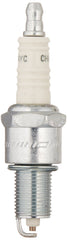 Cummins Onan spark plug front view showing part details and easy identification benefit