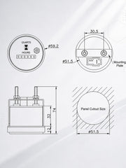 Cunyuer installed in boat dash demonstrating secure mounting and corrosion resistance