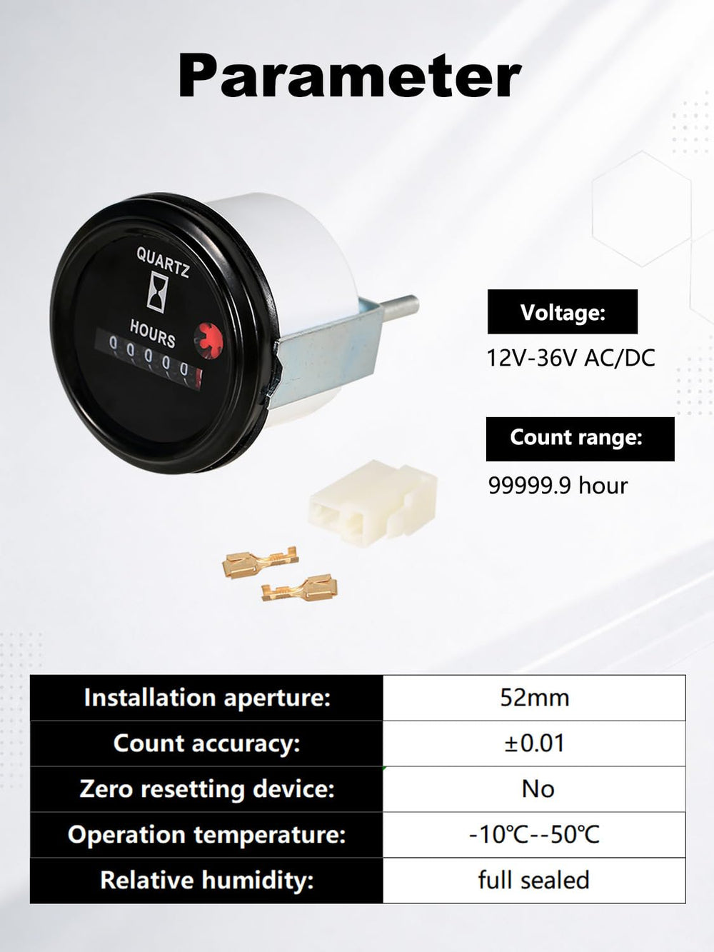 Cunyuer side view showing depth and connector for straightforward panel installation