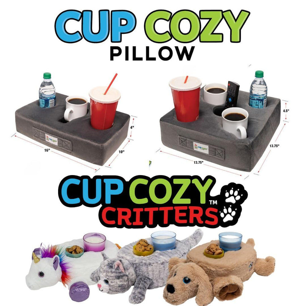 Cup Cozy Pillow fabric texture closeup showing soft durable material for comfort