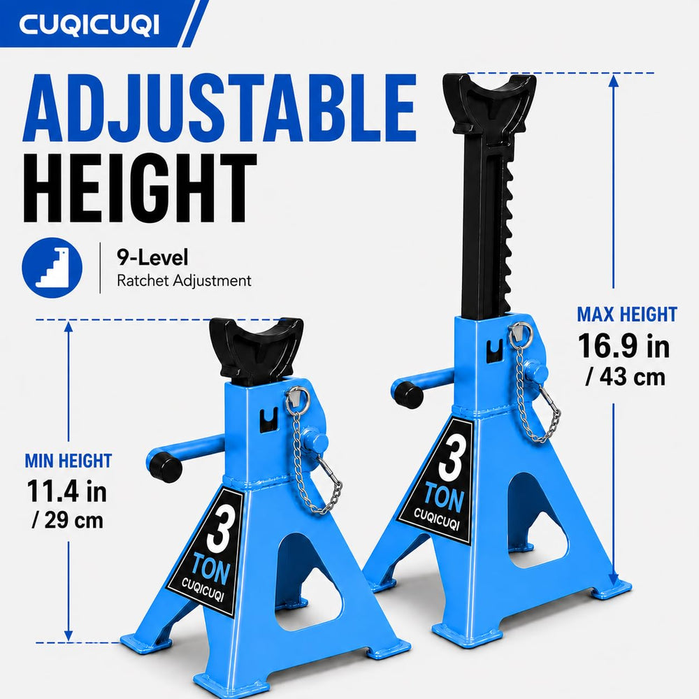 CUQICUQI beside tape measure showing scale and precise height range