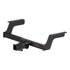 CURT 13382 front-mounted on Crosstrek showing clean integration and strength
