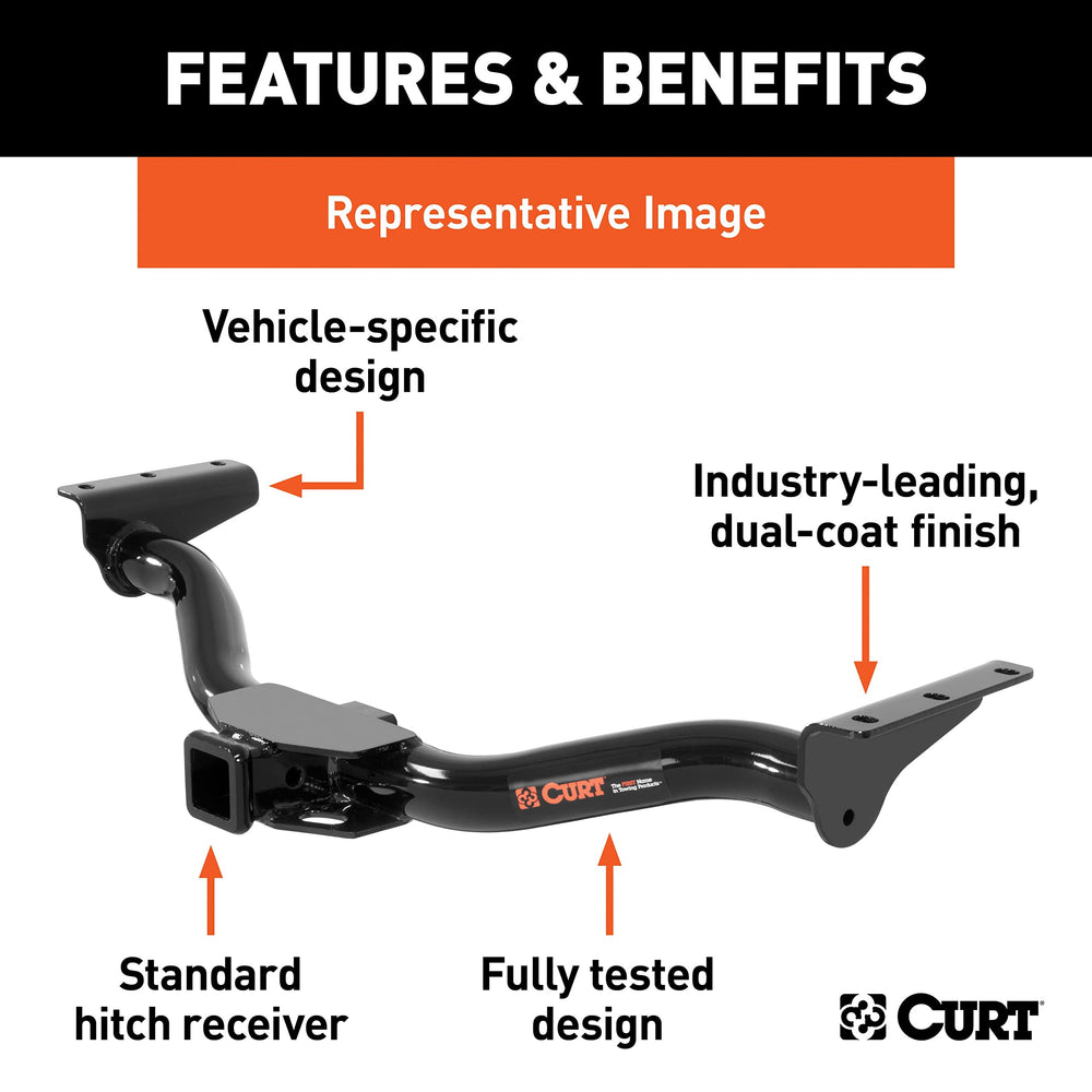CURT 13397 precise weld detail showcasing CURT strength and durable tow performance