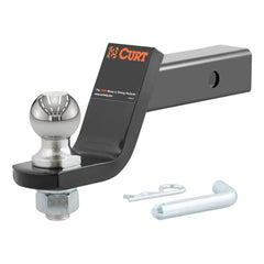 CURT 45056 front profile showing ball and mount for quick hookup