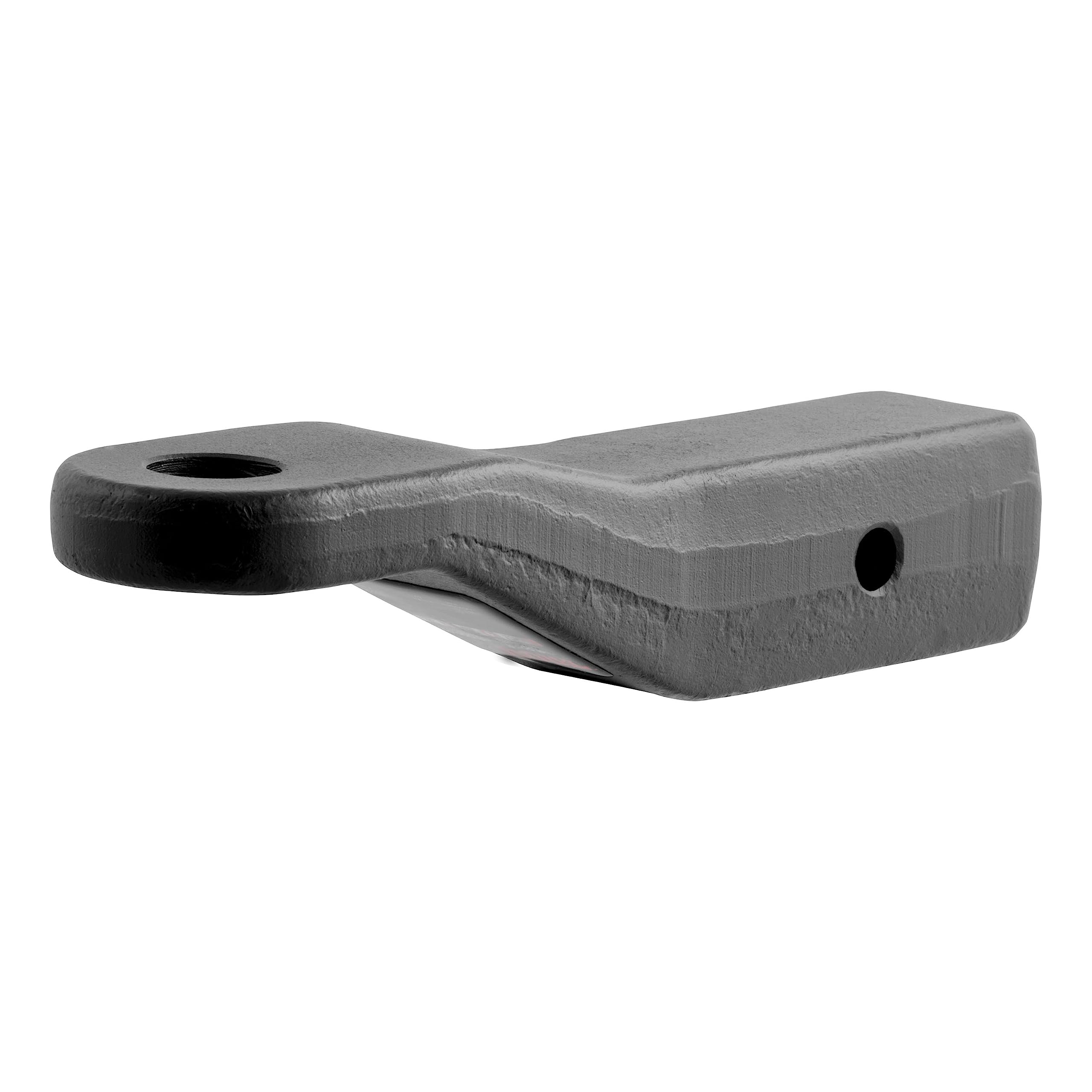 CURT 45456 side profile highlighting dimensions and drop/rise for proper hitch fitment