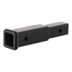 CURT 45791 front view showing 2-inch receiver extender and clean fit benefit