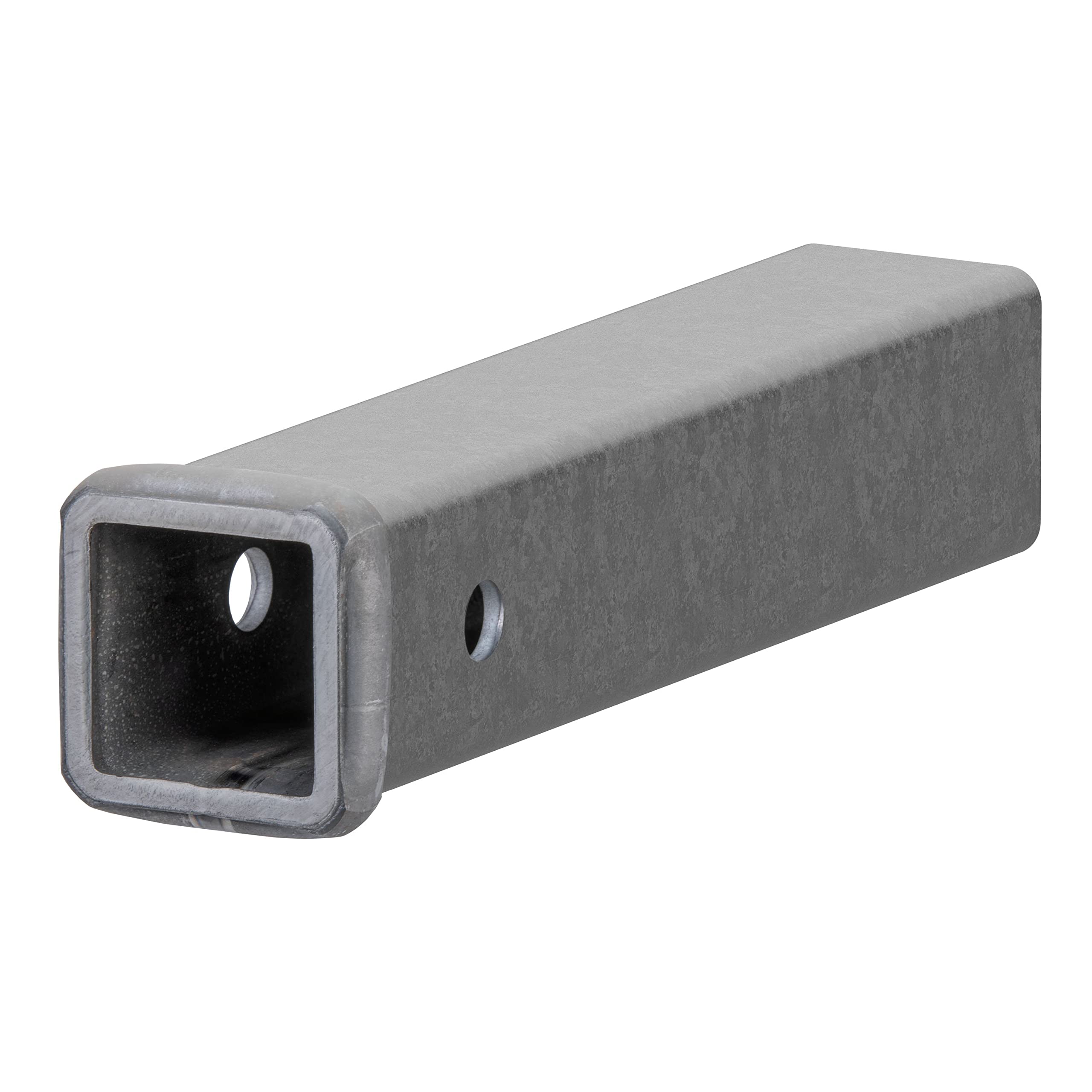 CURT 49120 front view showing raw 2x2 receiver and length for easy fabrication