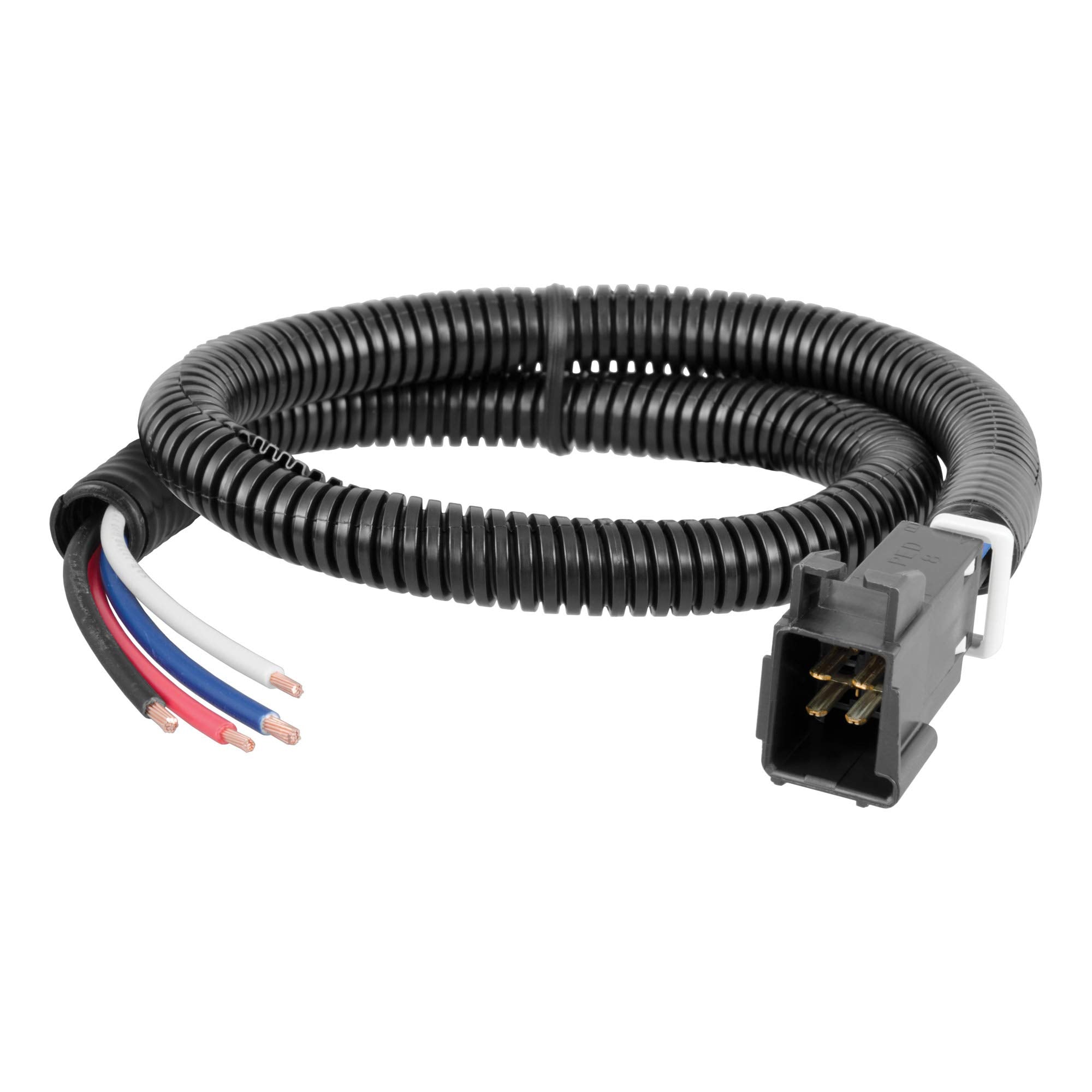 CURT 51516 quick plug front view showing connector for fast install and compatibility