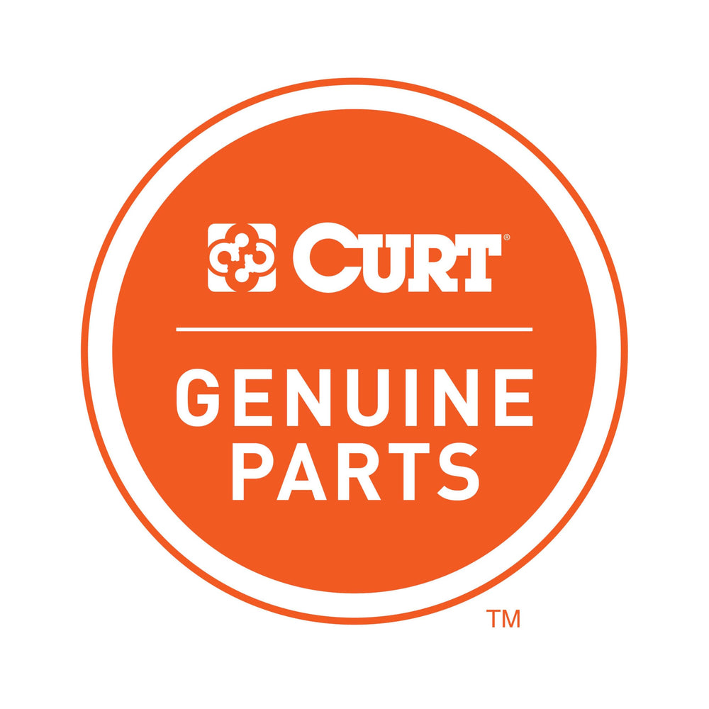 CURT label close-up with GTW and TW specs, helping buyers verify capacity