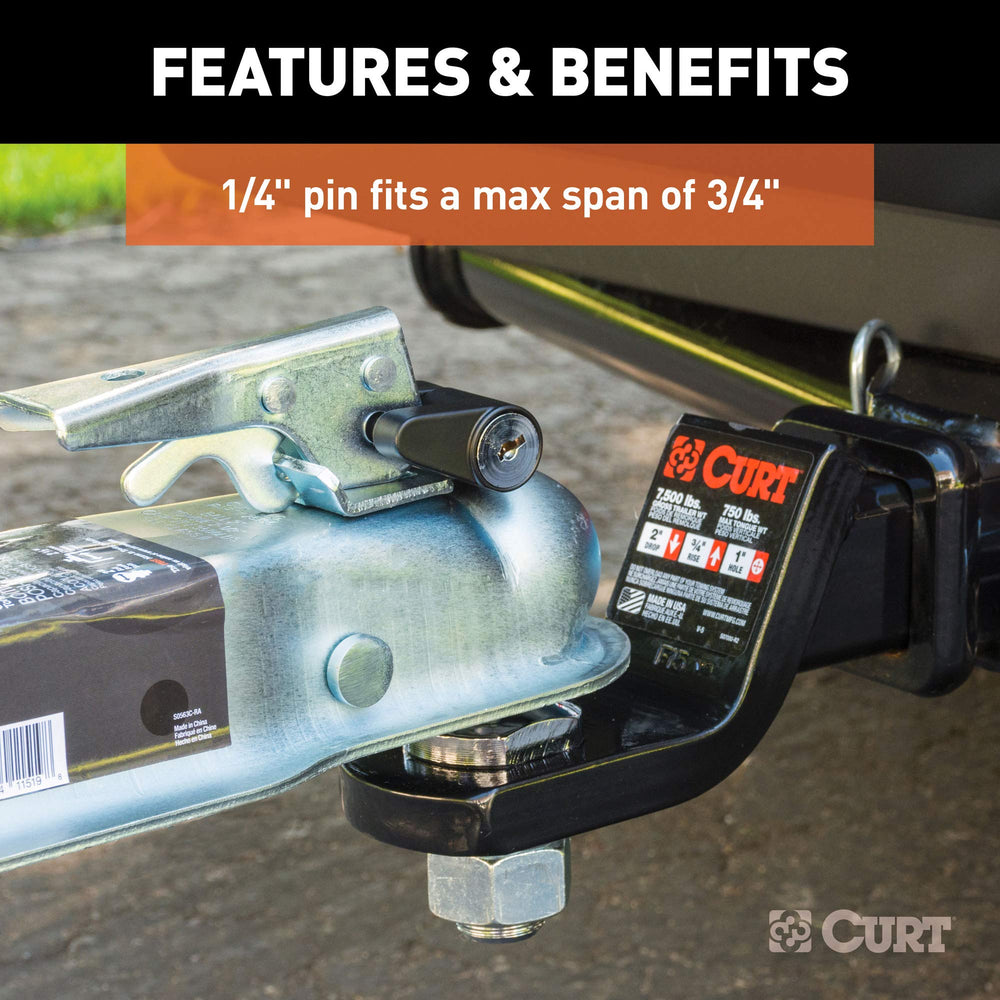CURT two keys included image showing spare key convenience and access