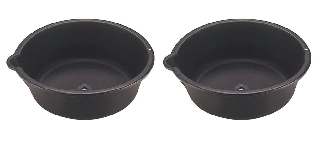 Custom Accessories 31118 front view showing spout and stable rim for cleaner pours
