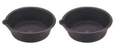 Custom Accessories 31118 front view showing spout and stable rim for cleaner pours