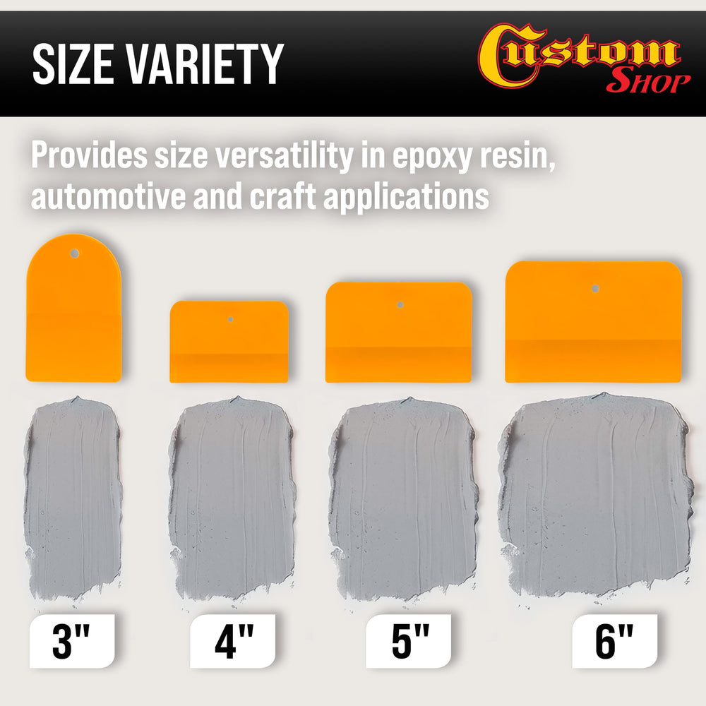 Custom Shop close-up of flexible edge demonstrating smooth spreading control