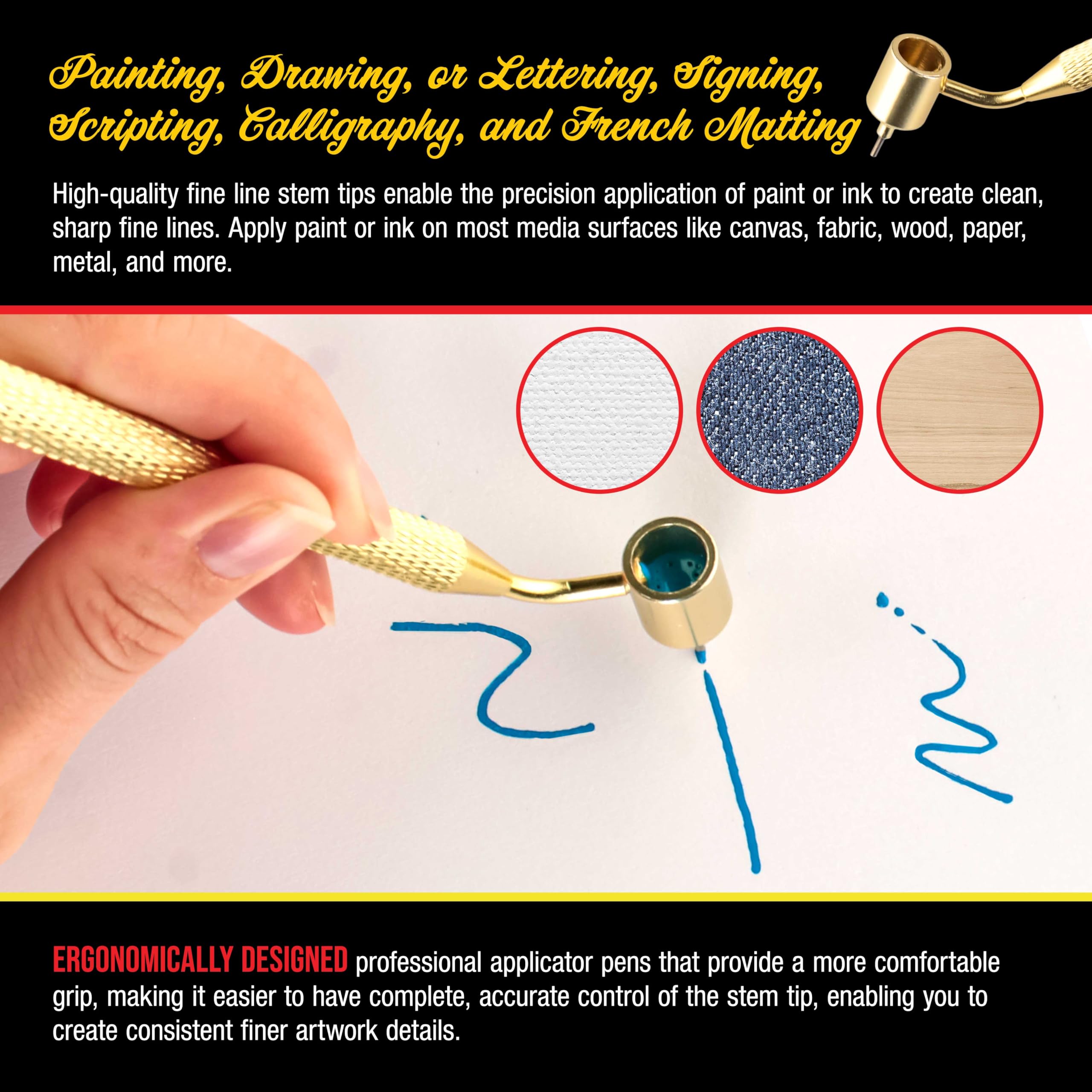 Custom Shop image of reservoir well and screw-out cleaning tool for easy maintenance