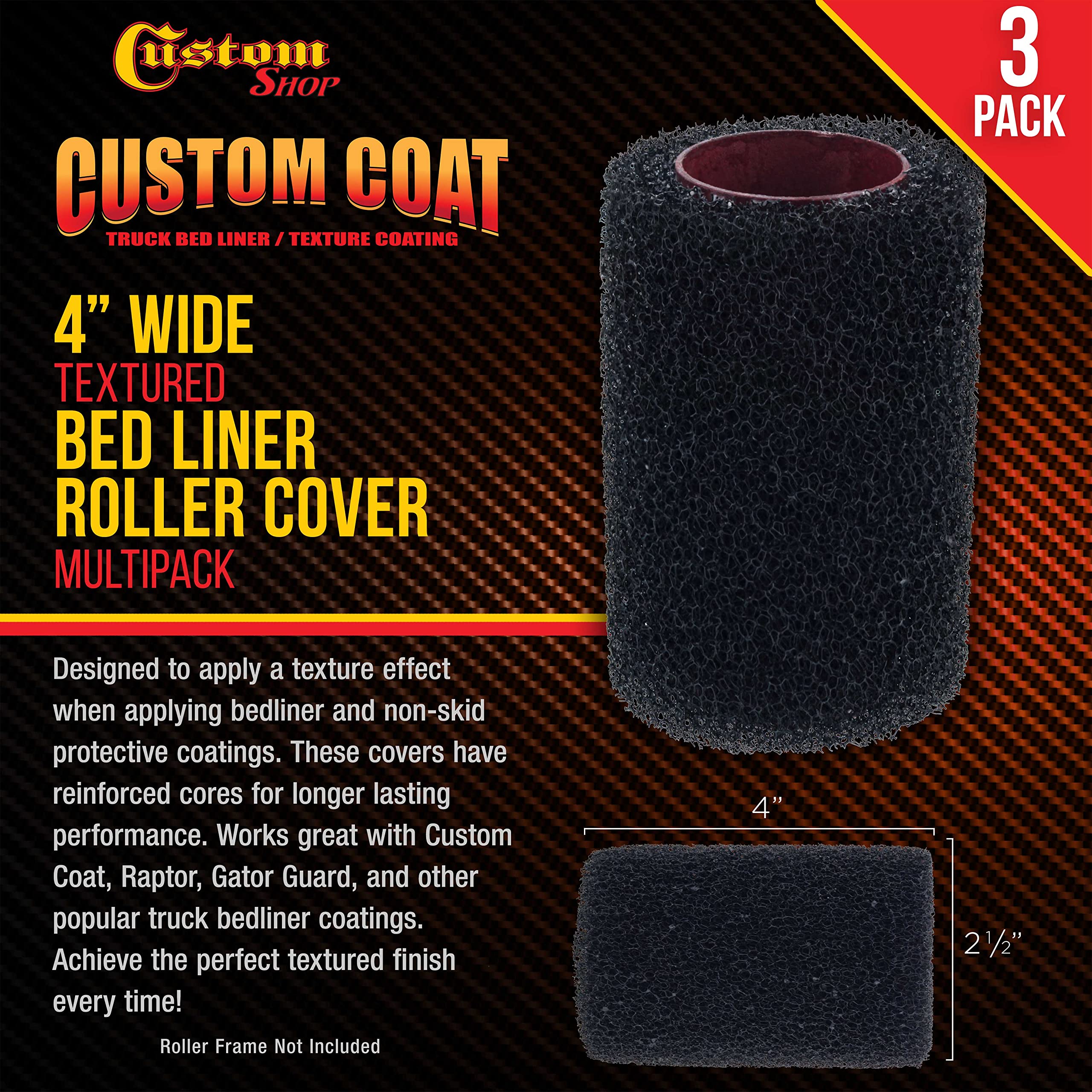 Custom Shop close-up of textured roller fabric highlighting consistent pattern creation