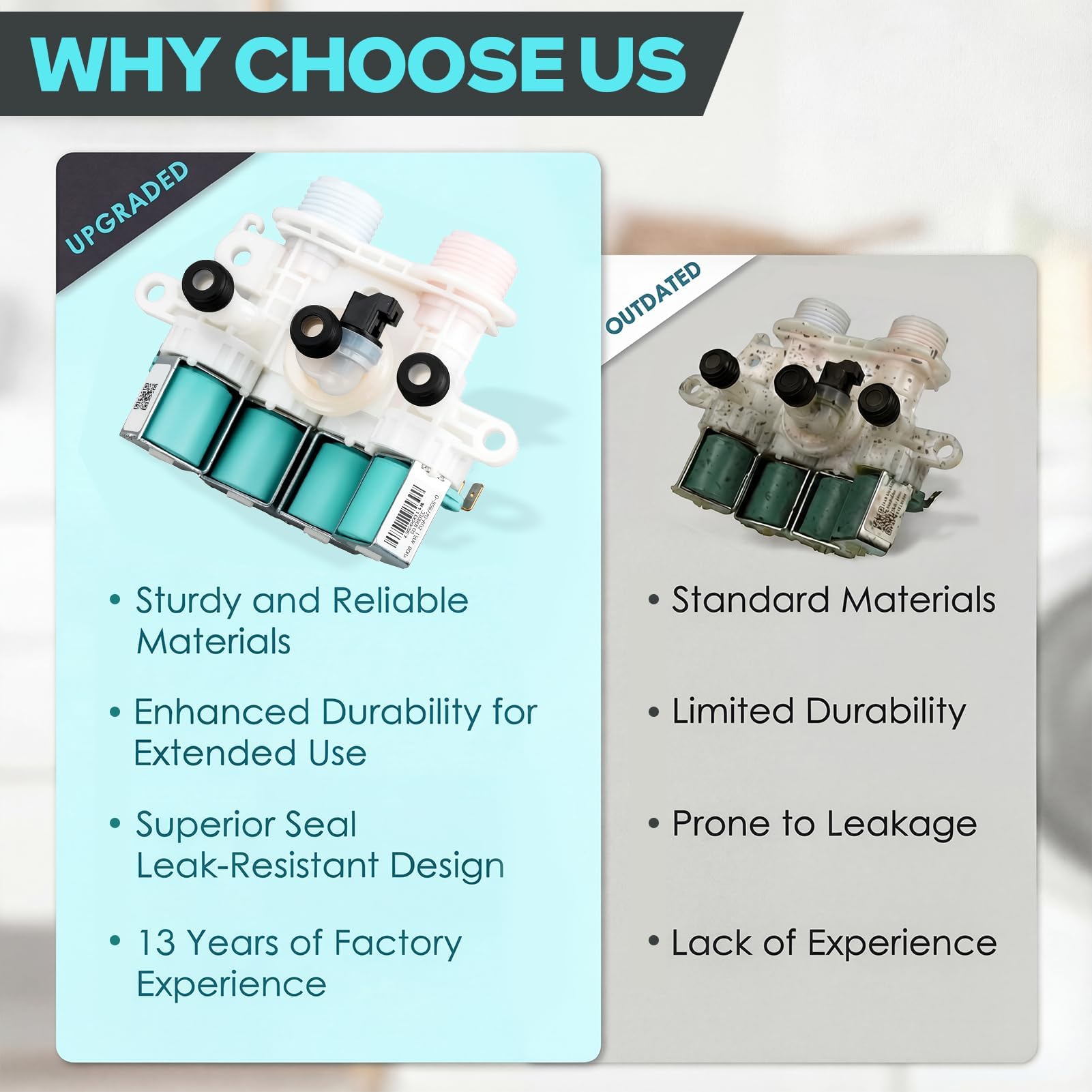 Cusvivid W11165546 packaging and included parts showing ready-to-install kit convenience