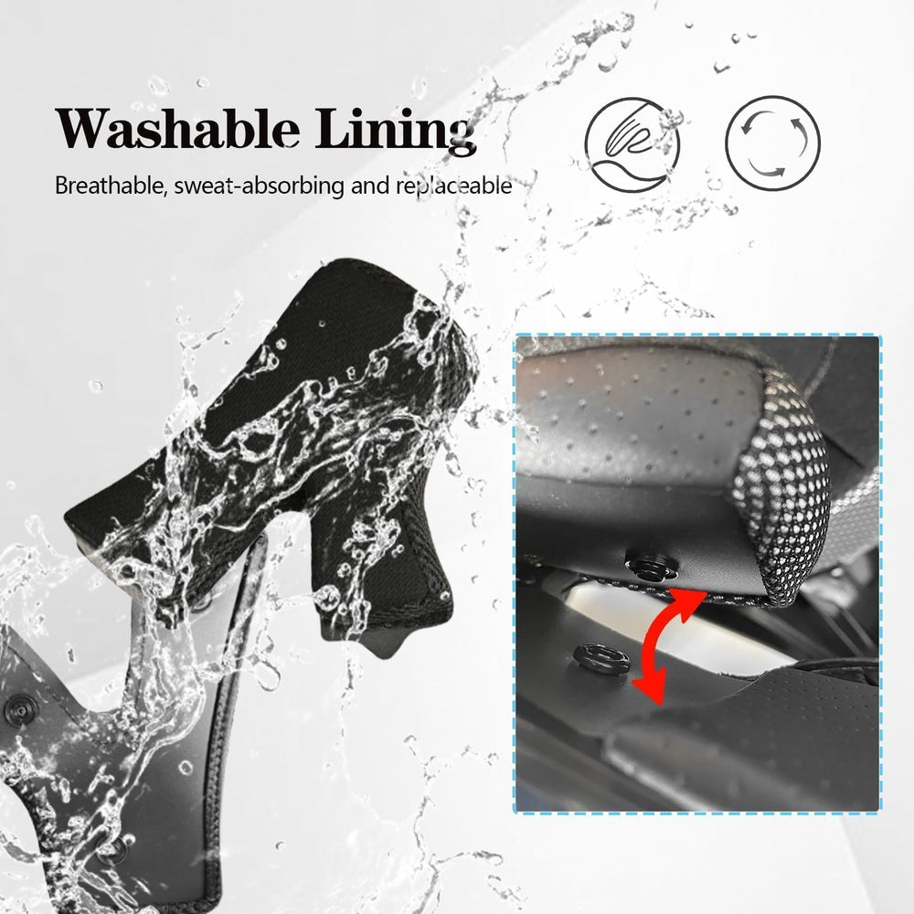CUTEY riding gloves detail showing grip enhancement and control benefit