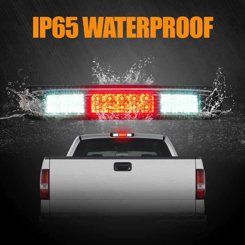 Cxdar white cargo LEDs illuminating pickup bed for easier loading at night